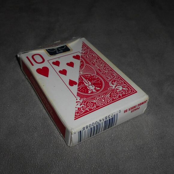 Bicycle Jumbo Index Open Deck Lot: M2207 Purple Back/X2206 Red Back - Picture 11 of 11